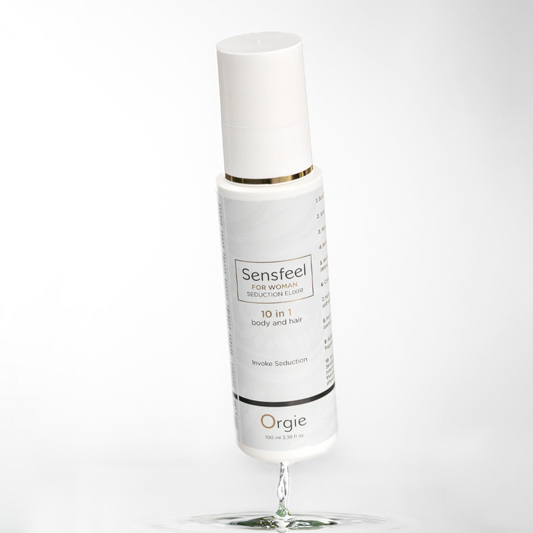 Sensfeel For Woman Pheromone Seduction Elixir 10 in 1 body and hair