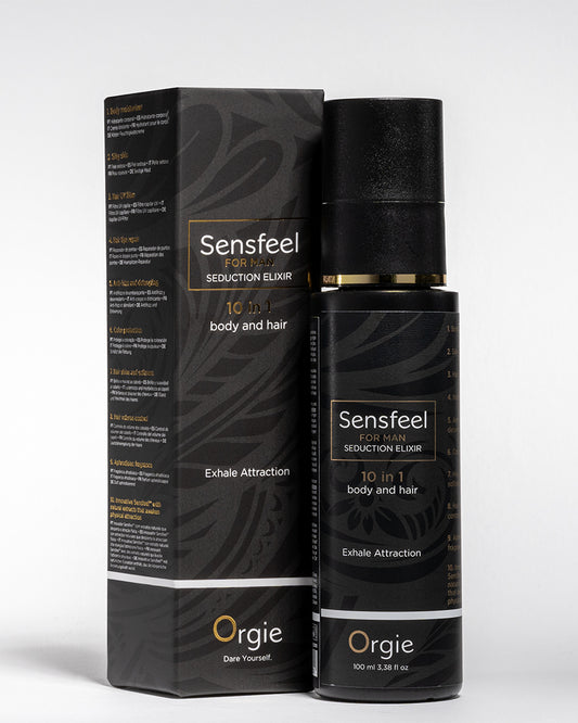 Sensfeel For Man Pheromone Seduction Elixir 10 in 1 body and hair para hombre