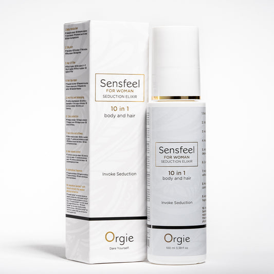 Sensfeel For Woman Pheromone Seduction Elixir 10 in 1 body and hair